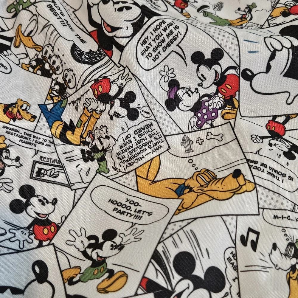Two Disneyland Resort Mickey and Friends Cartoon Cinch Bags